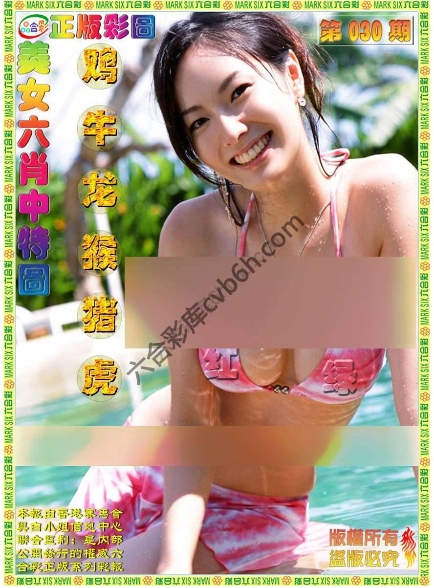 美女六肖图