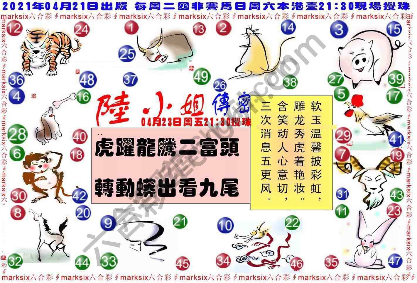 陆小姐传密