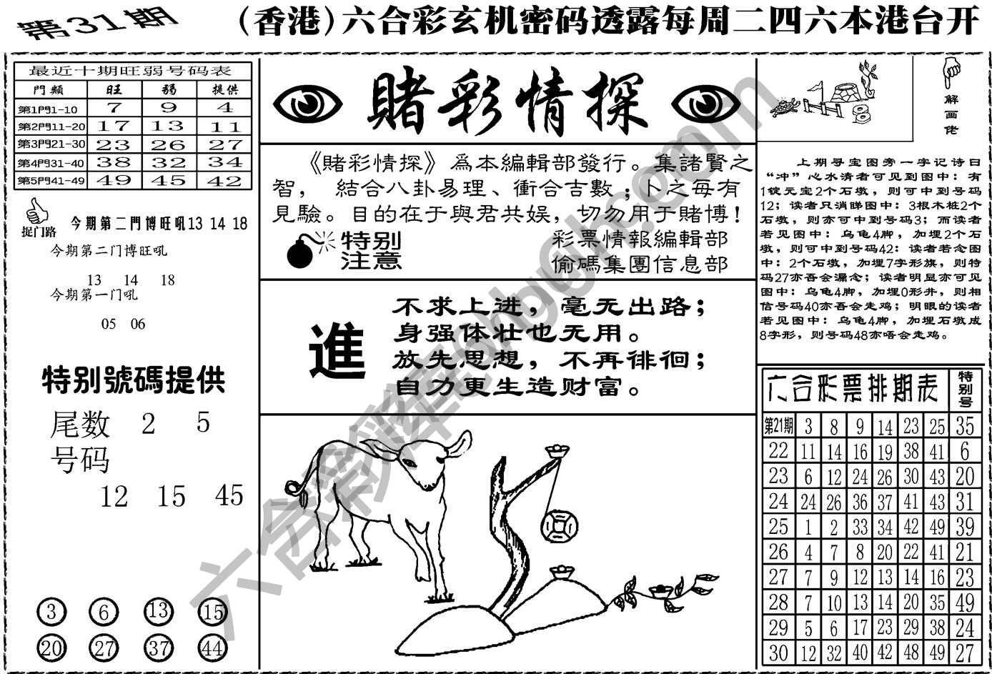 赌彩情探