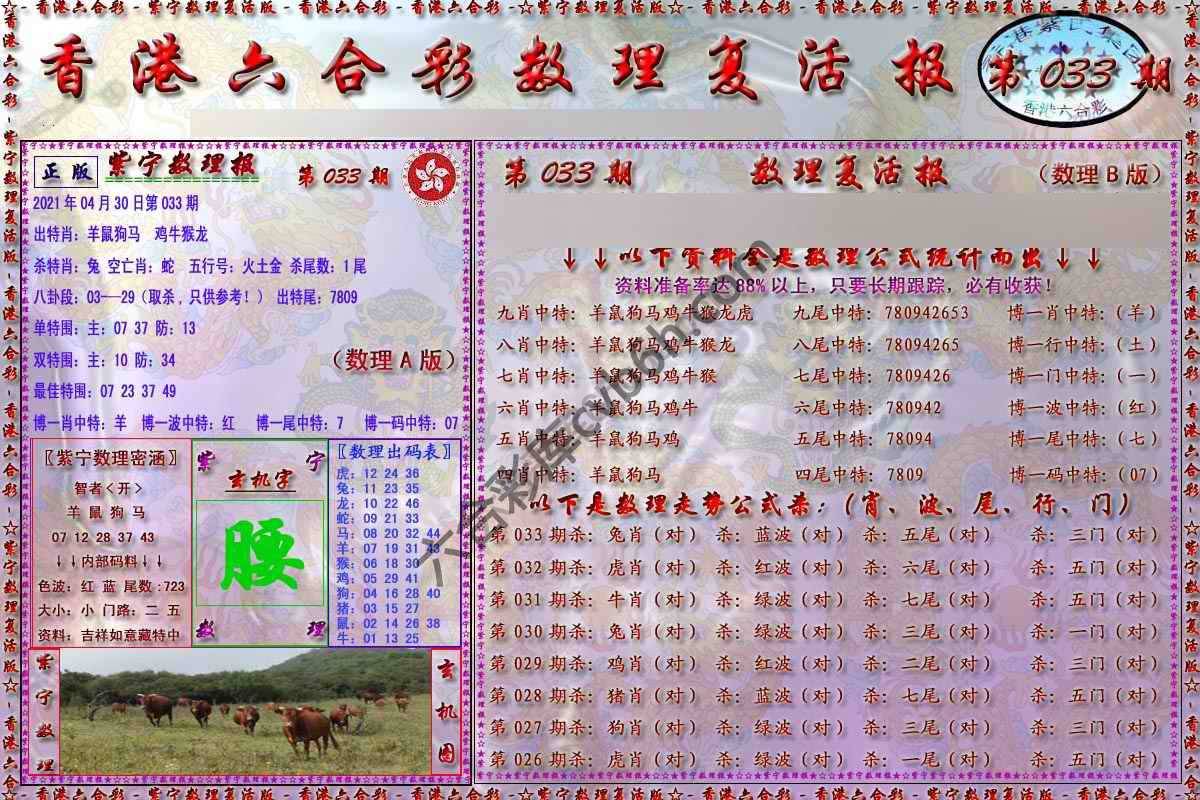 数理复活报