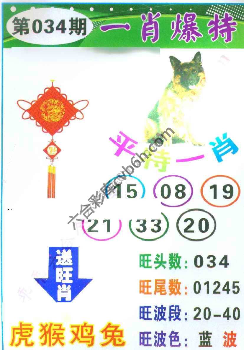 一肖爆特（新版）