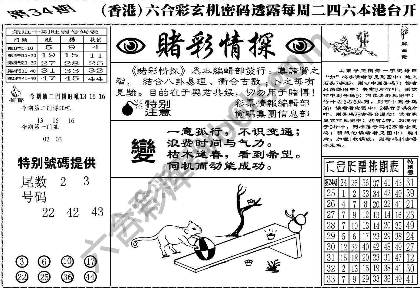赌彩情探
