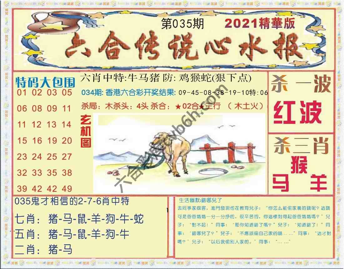 六合传说心水报