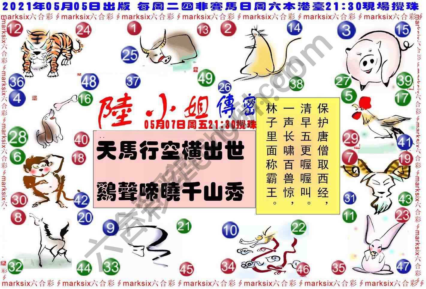 陆小姐传密