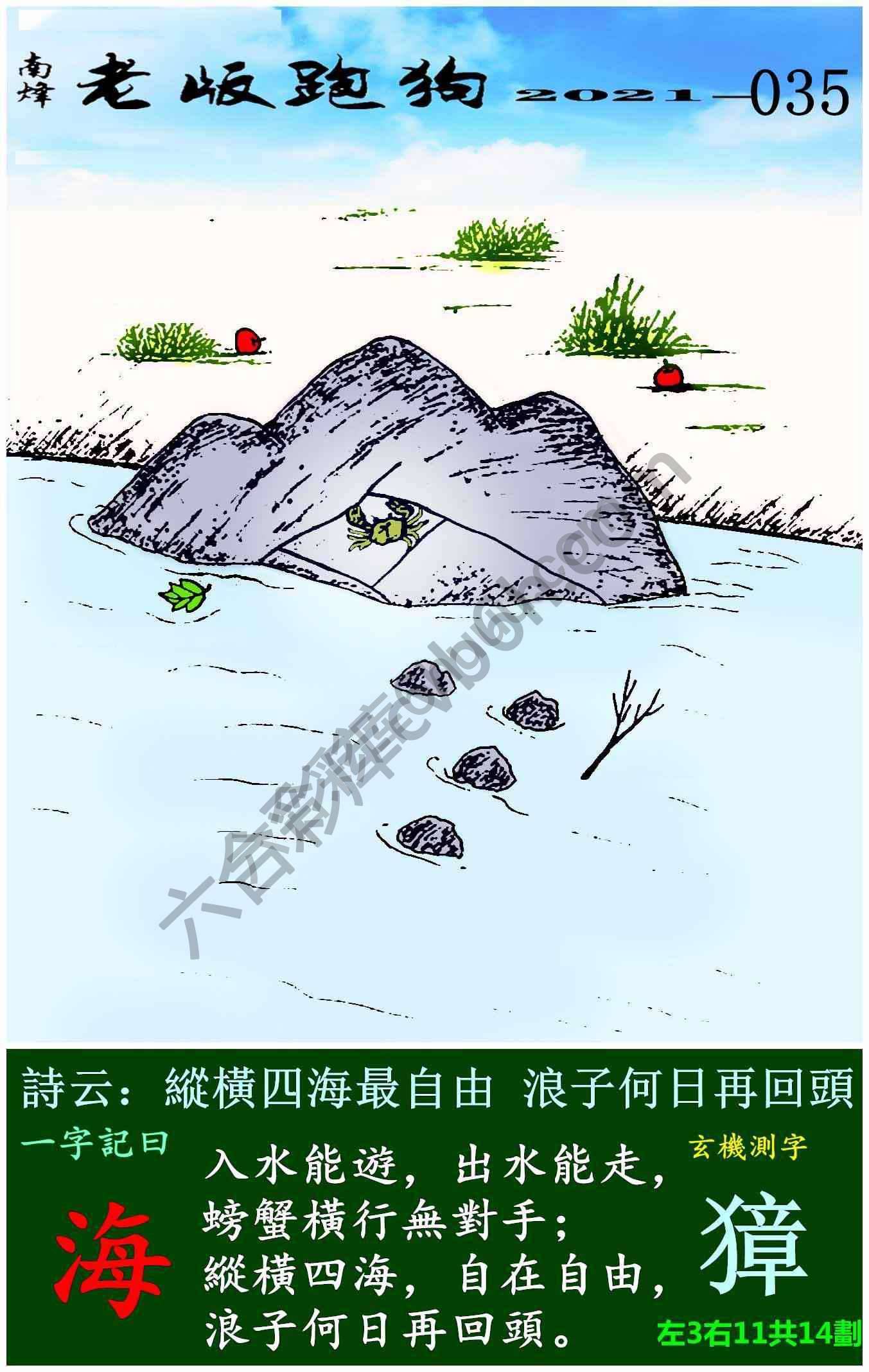 老版跑狗图