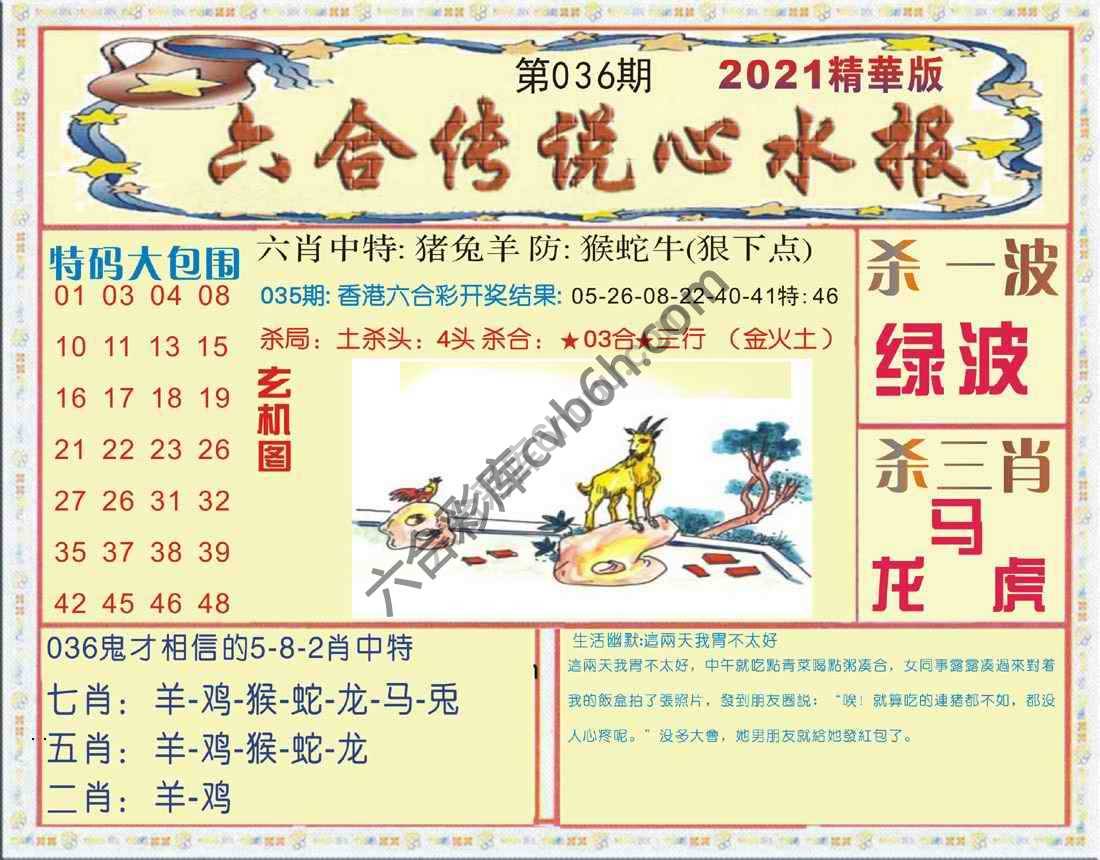 六合传说心水报