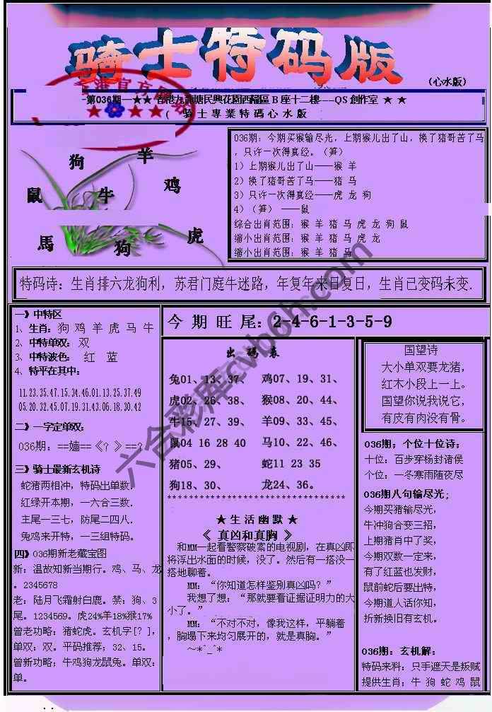 另类骑士特码版
