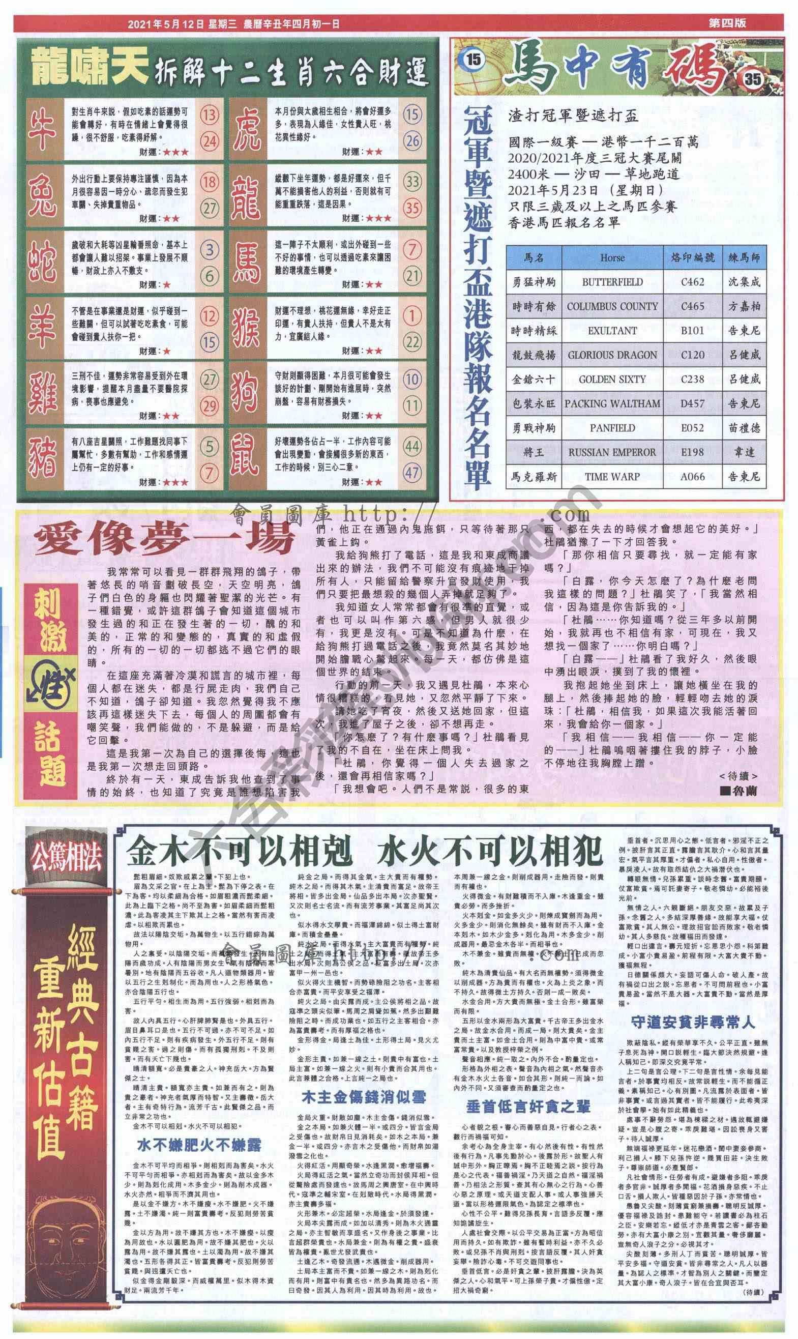 跑狗图