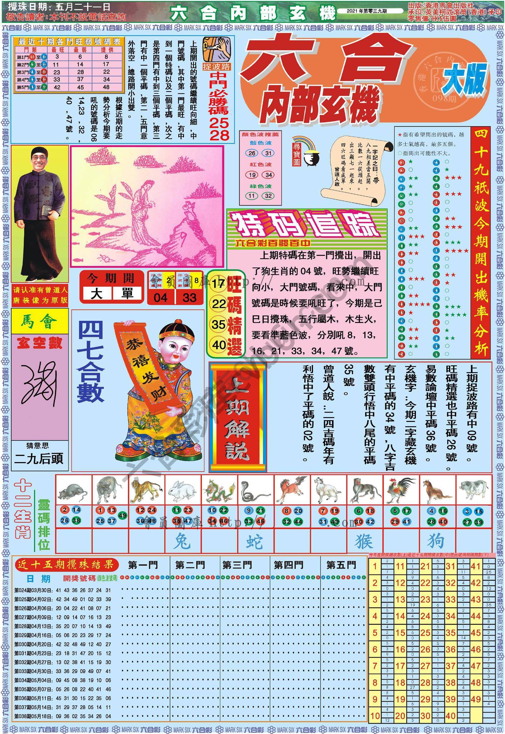 六合内部玄机