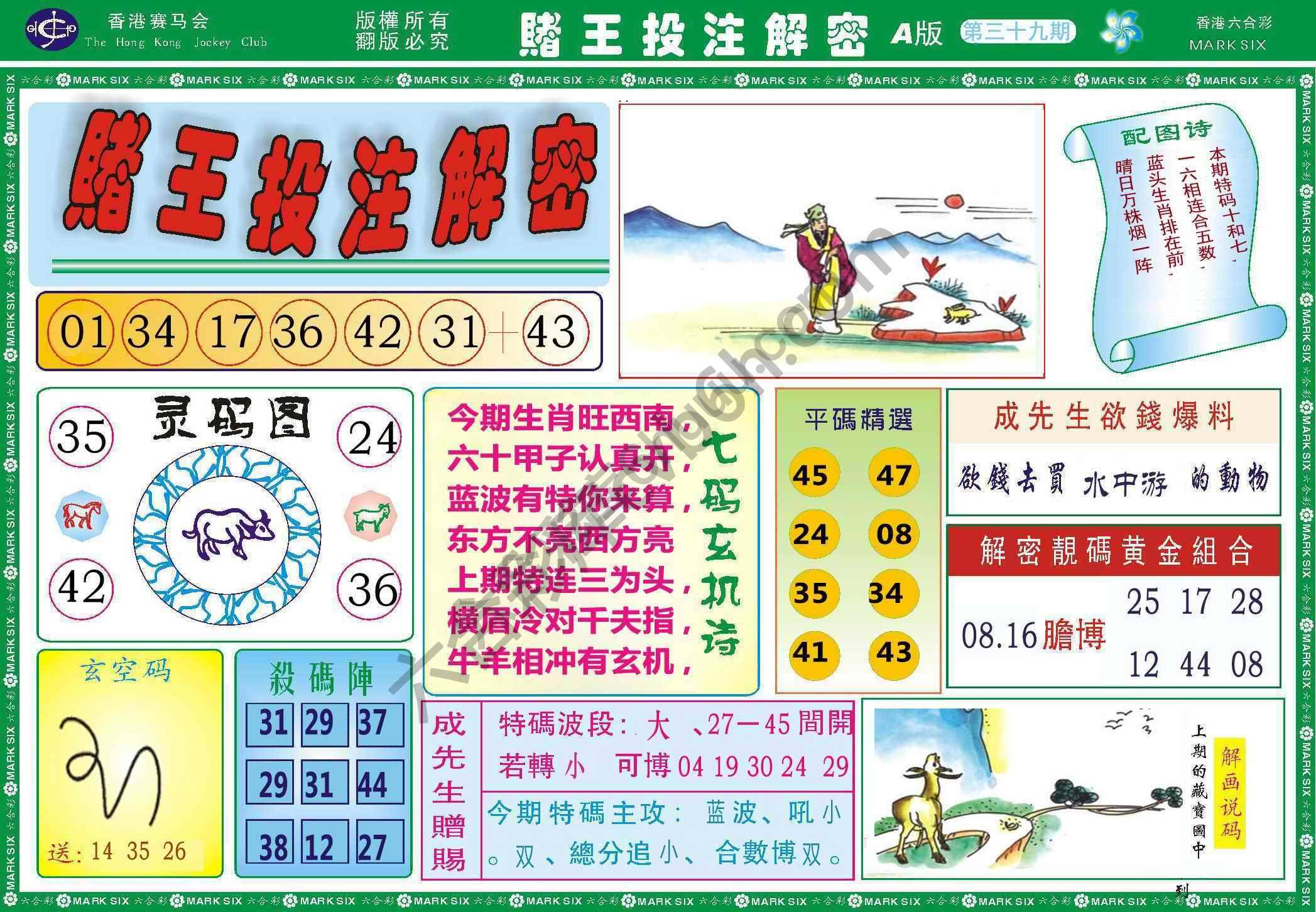 赌王投注解密