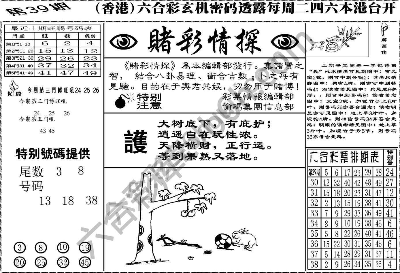 赌彩情探
