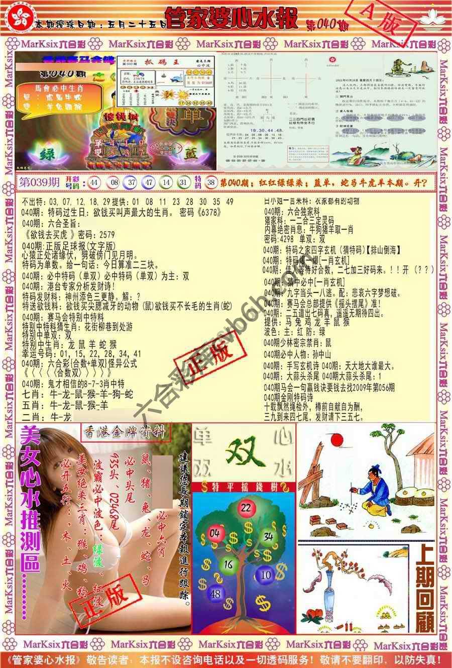 管家婆心水报