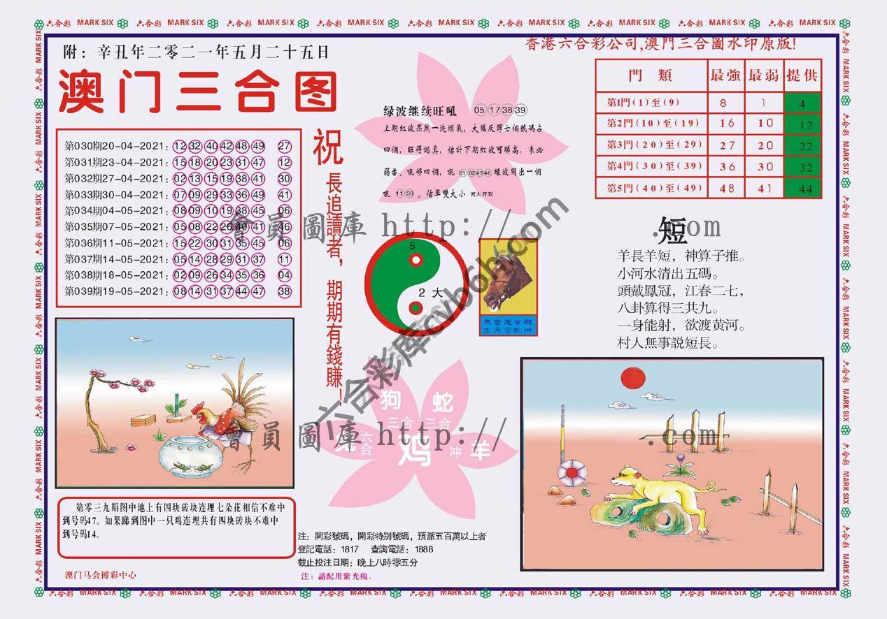 澳门三合图