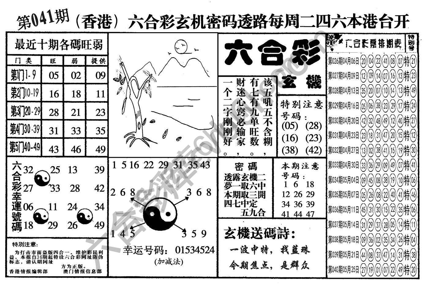 六合玄机