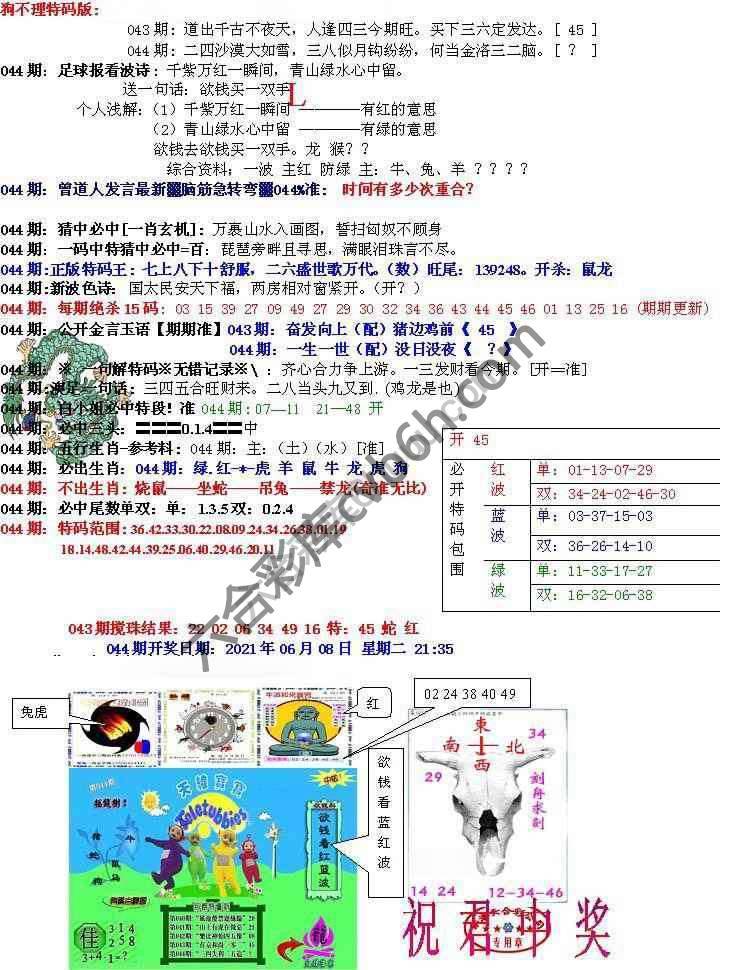 青龙五鬼报