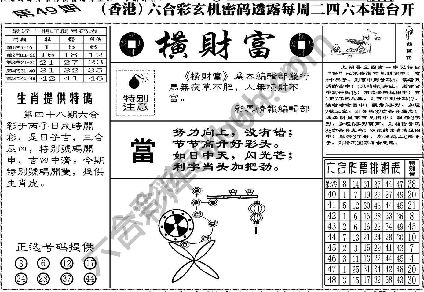 横财富