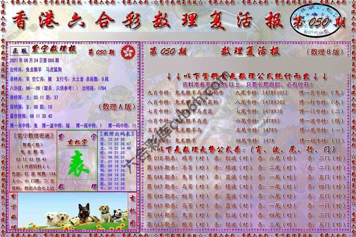 数理复活报