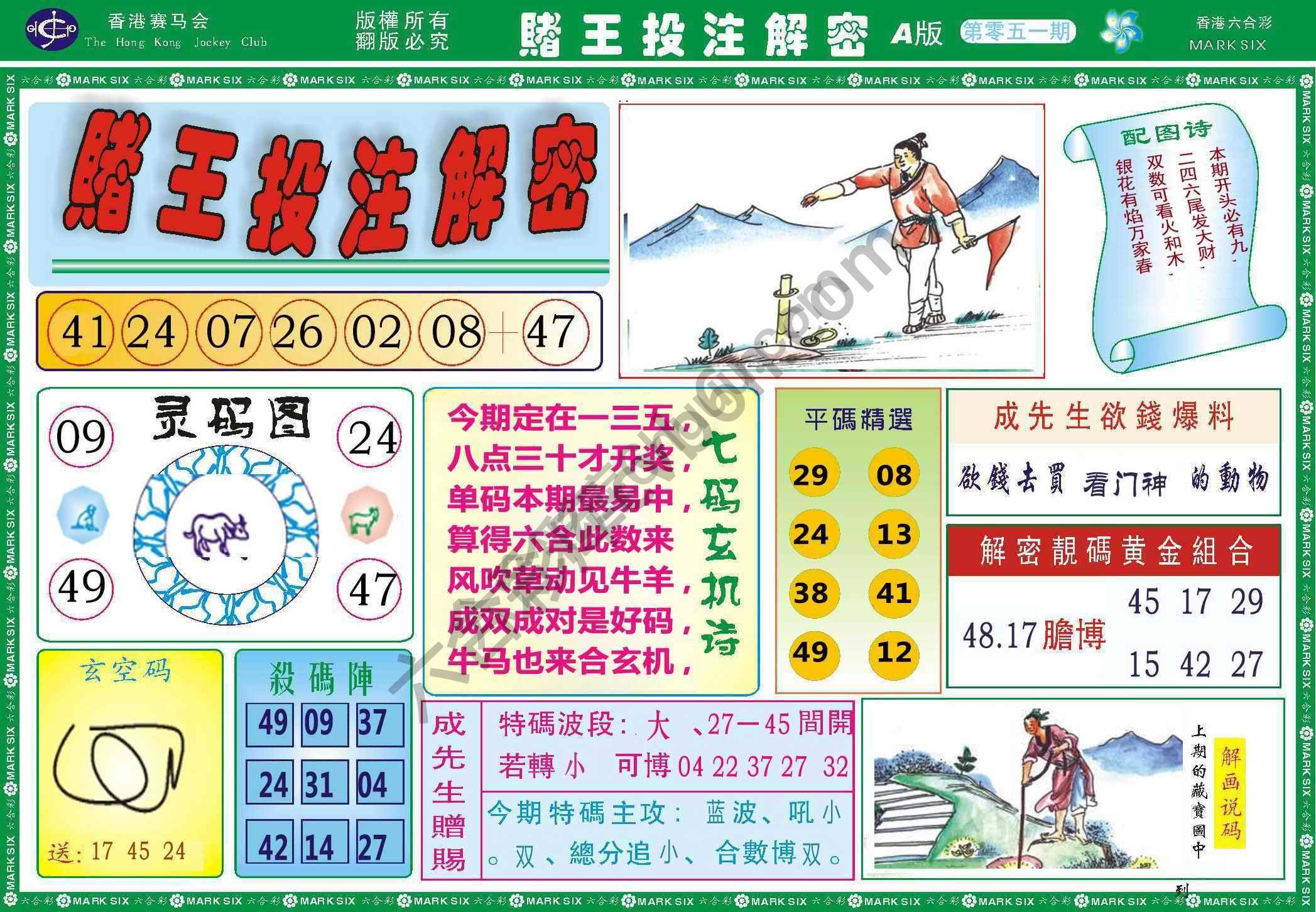 赌王投注解密