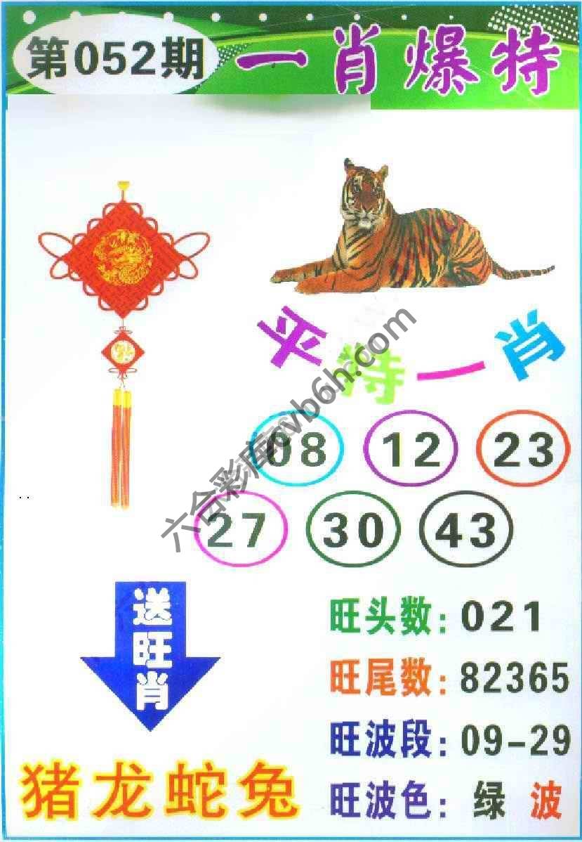 一肖爆特（新版）