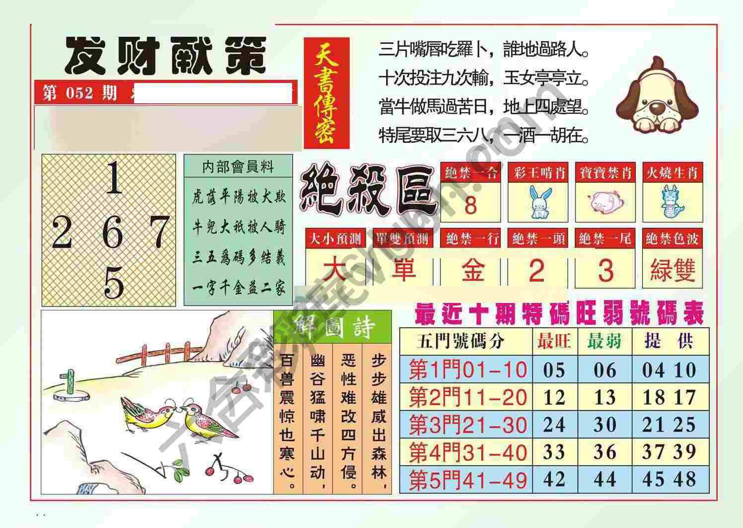 发财献策