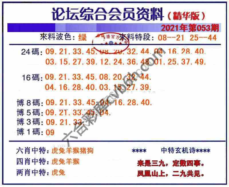 综合会员资料