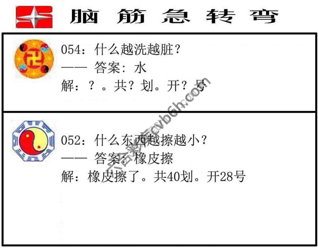 脑筋急转弯