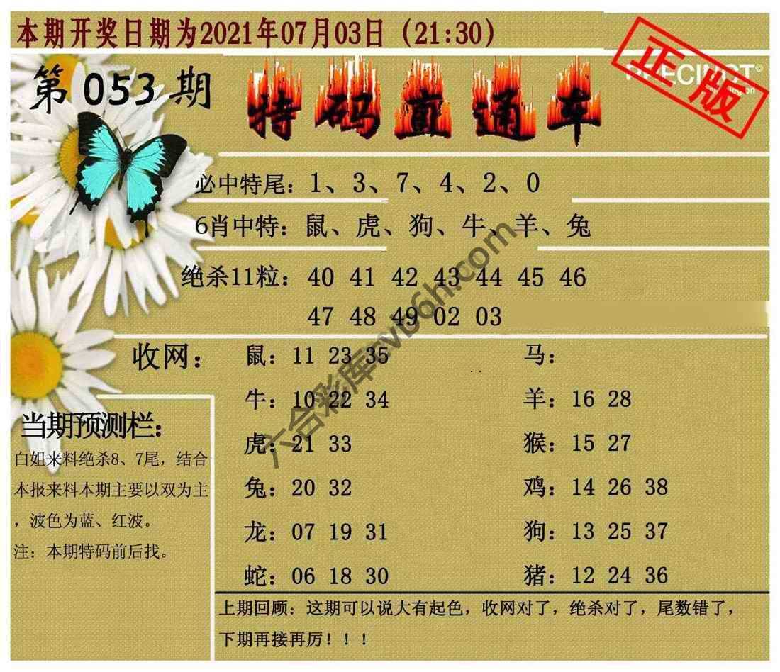 特码直通车