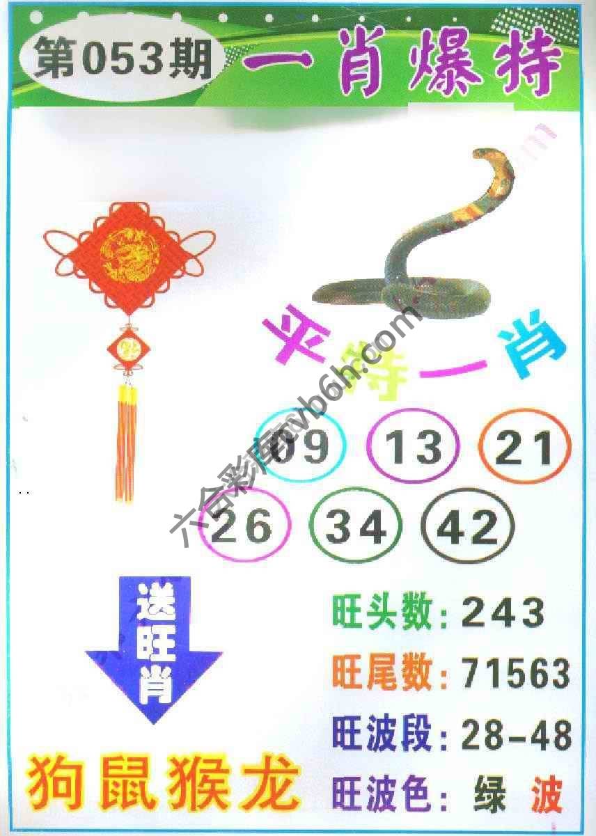 一肖爆特（新版）