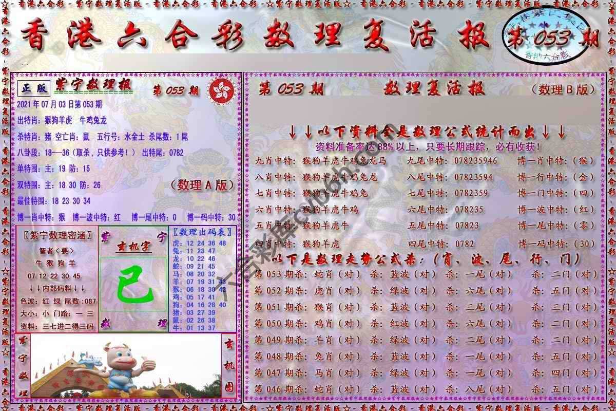 数理复活报