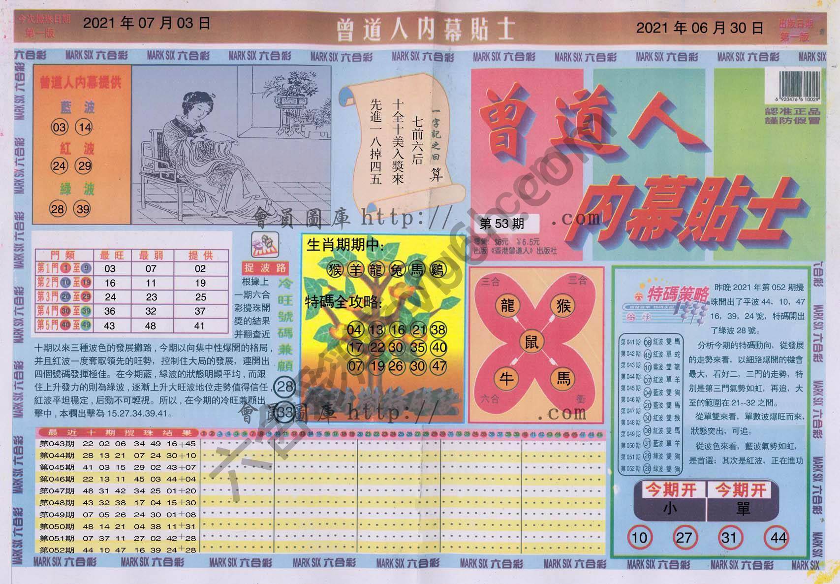 曾道人内幕贴士
