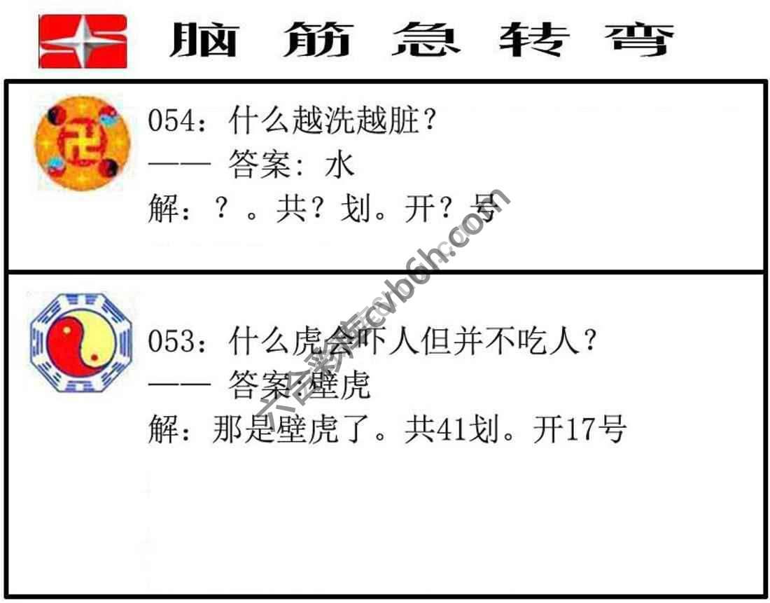 脑筋急转弯