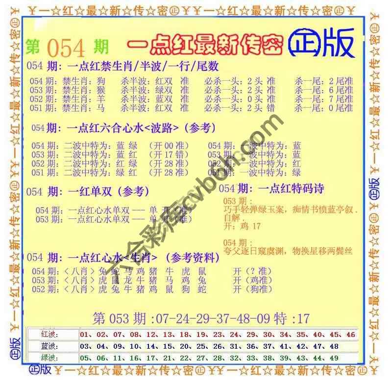 一点红最新传密