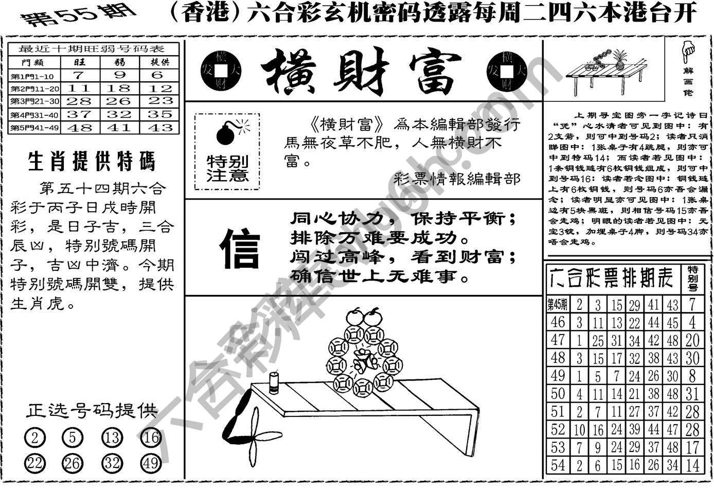 横财富