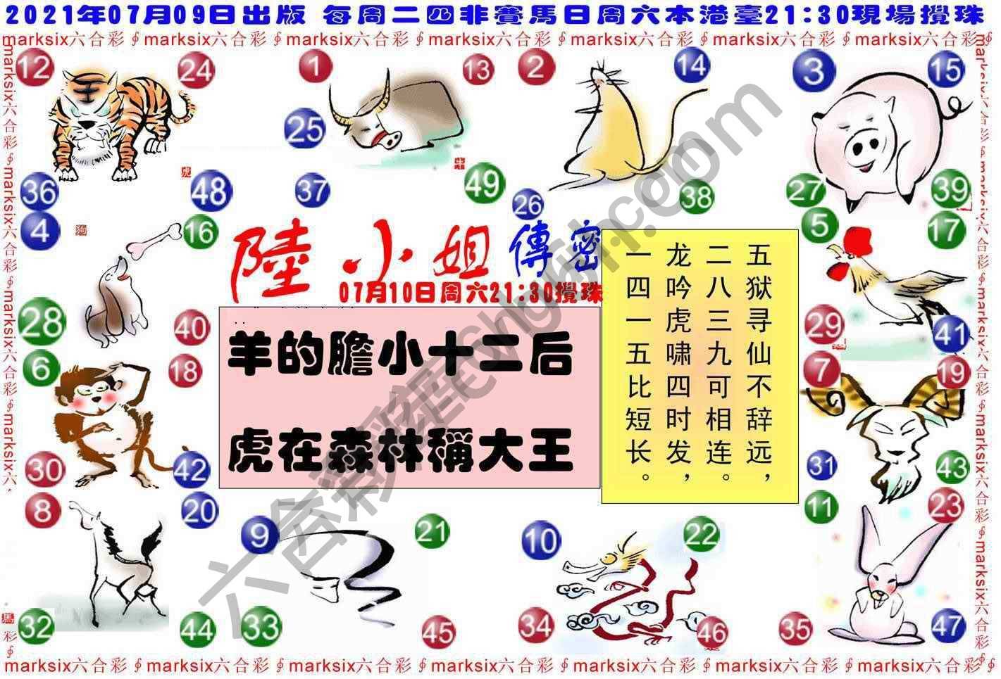 陆小姐传密