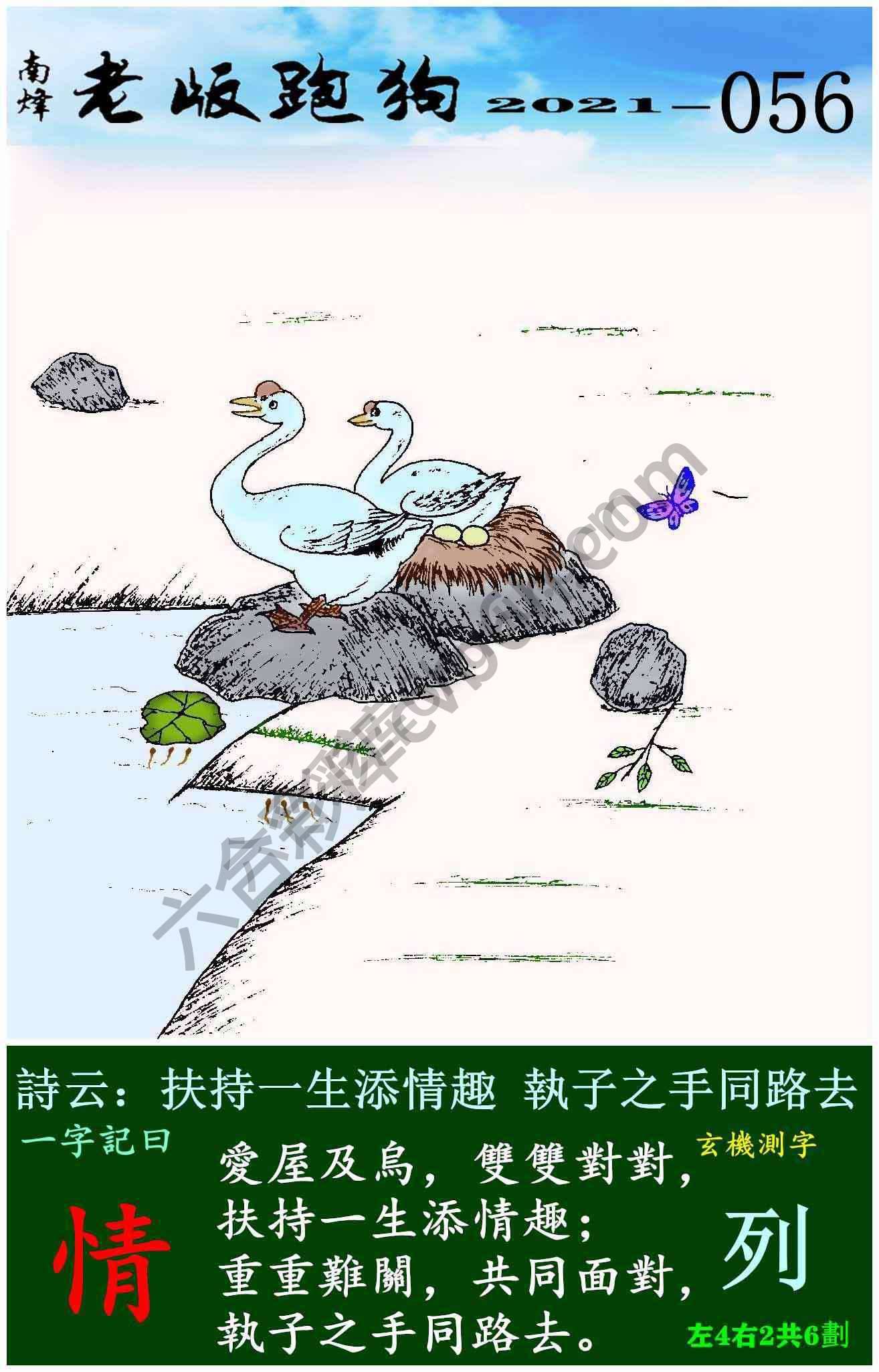 老版跑狗图