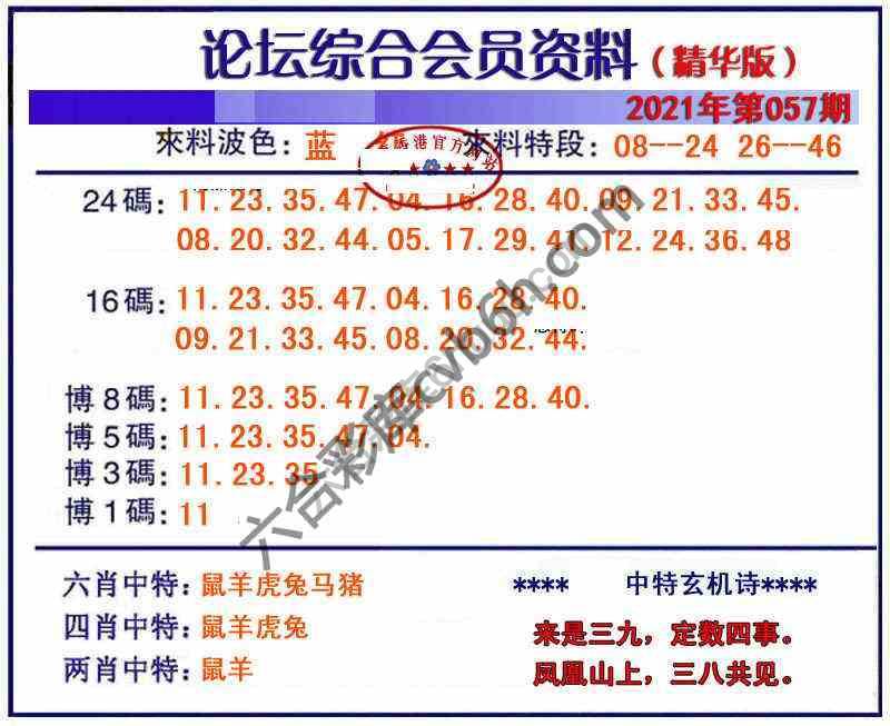 综合会员资料