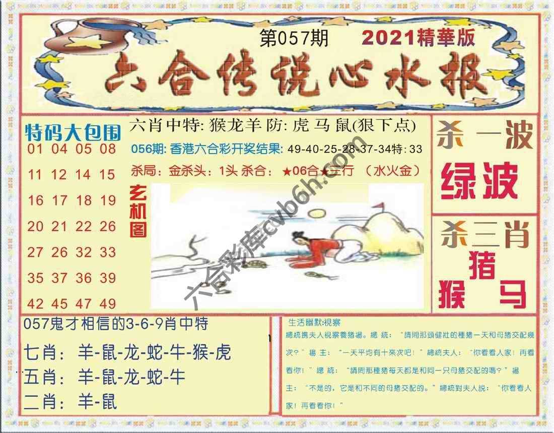 六合传说心水报