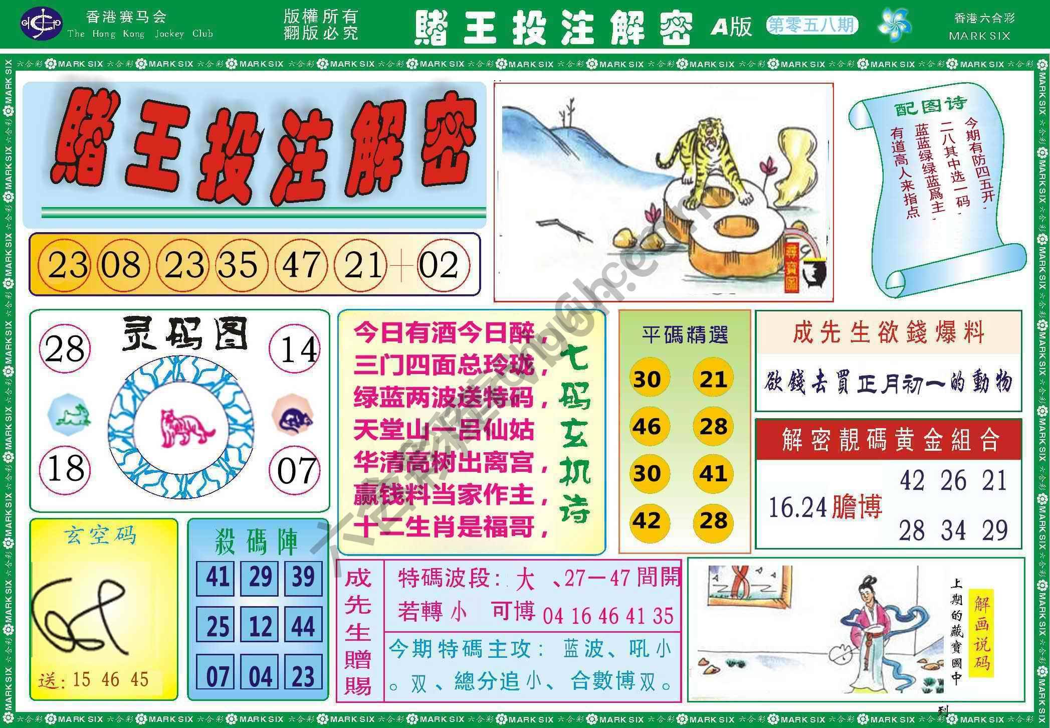 赌王投注解密