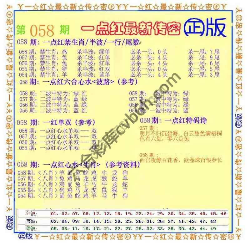 一点红最新传密