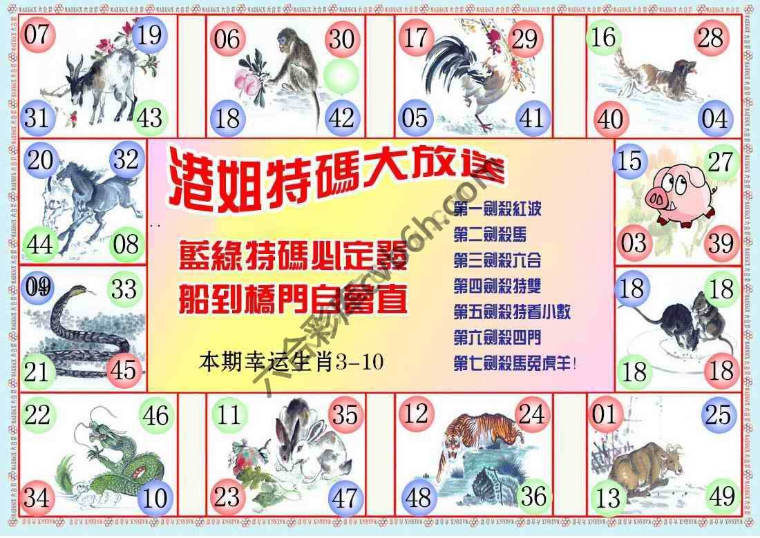 港姐密报
