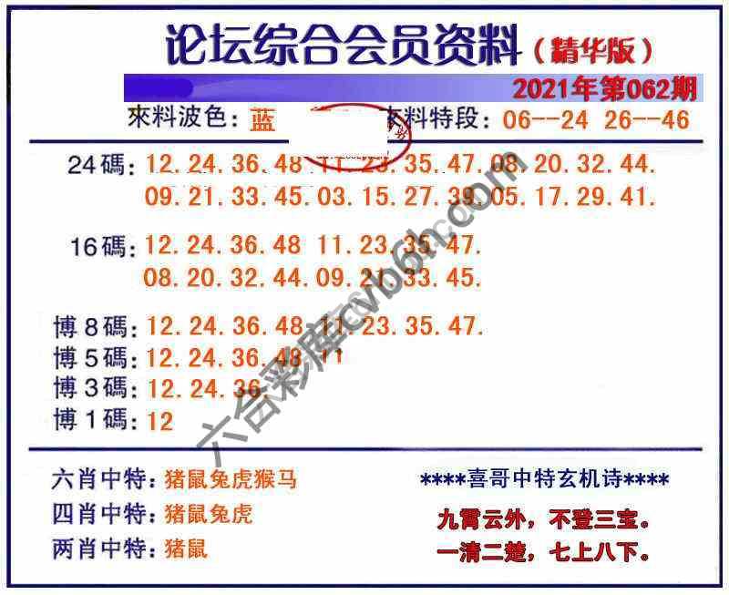 综合会员资料
