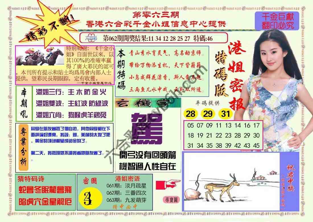 港姐密报