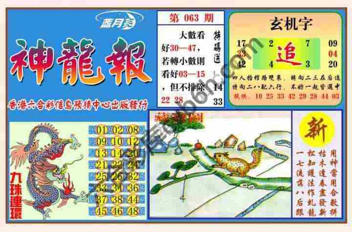 蓝月亮神龙报