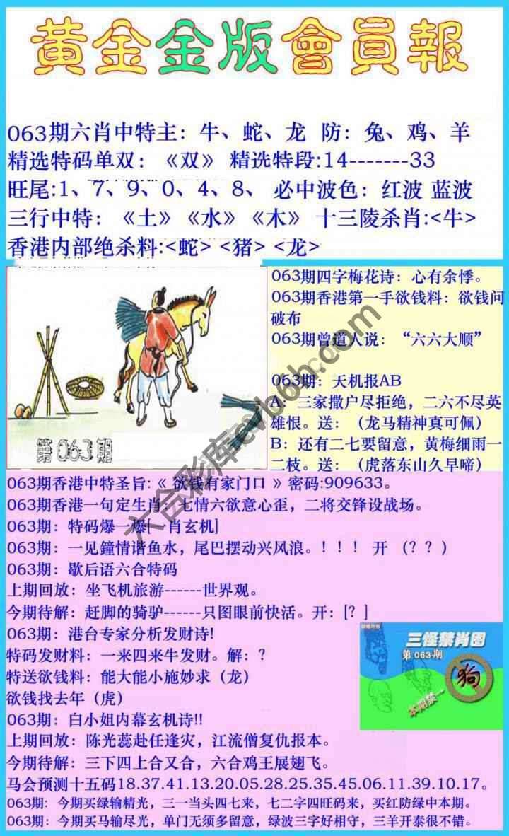黄金金版会员报
