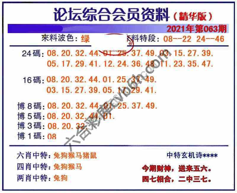综合会员资料
