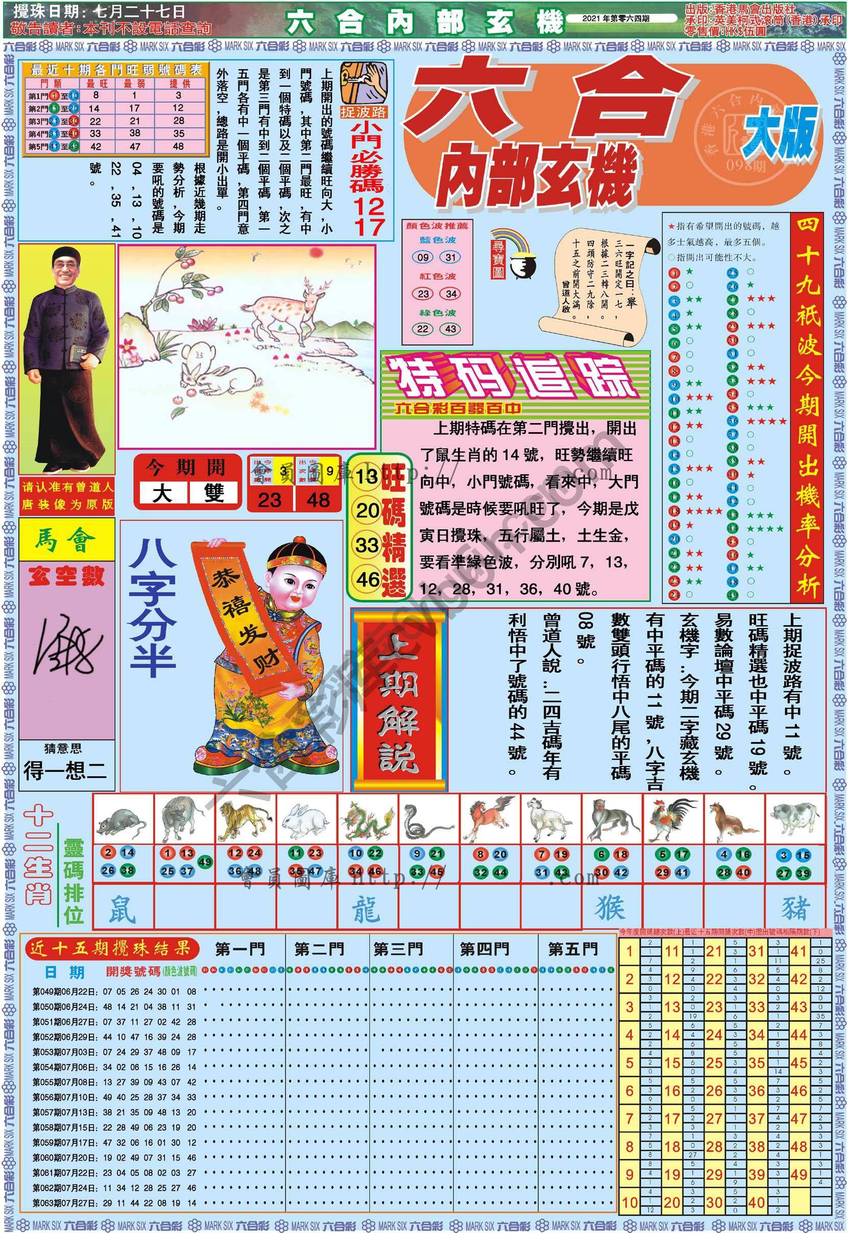 六合内部玄机