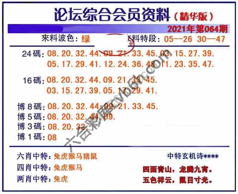 综合会员资料