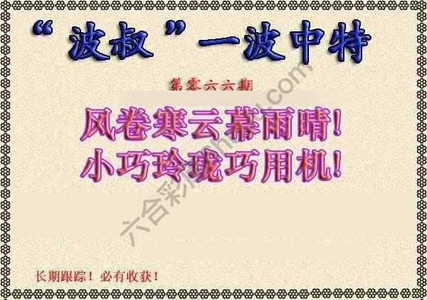 波叔一波中特