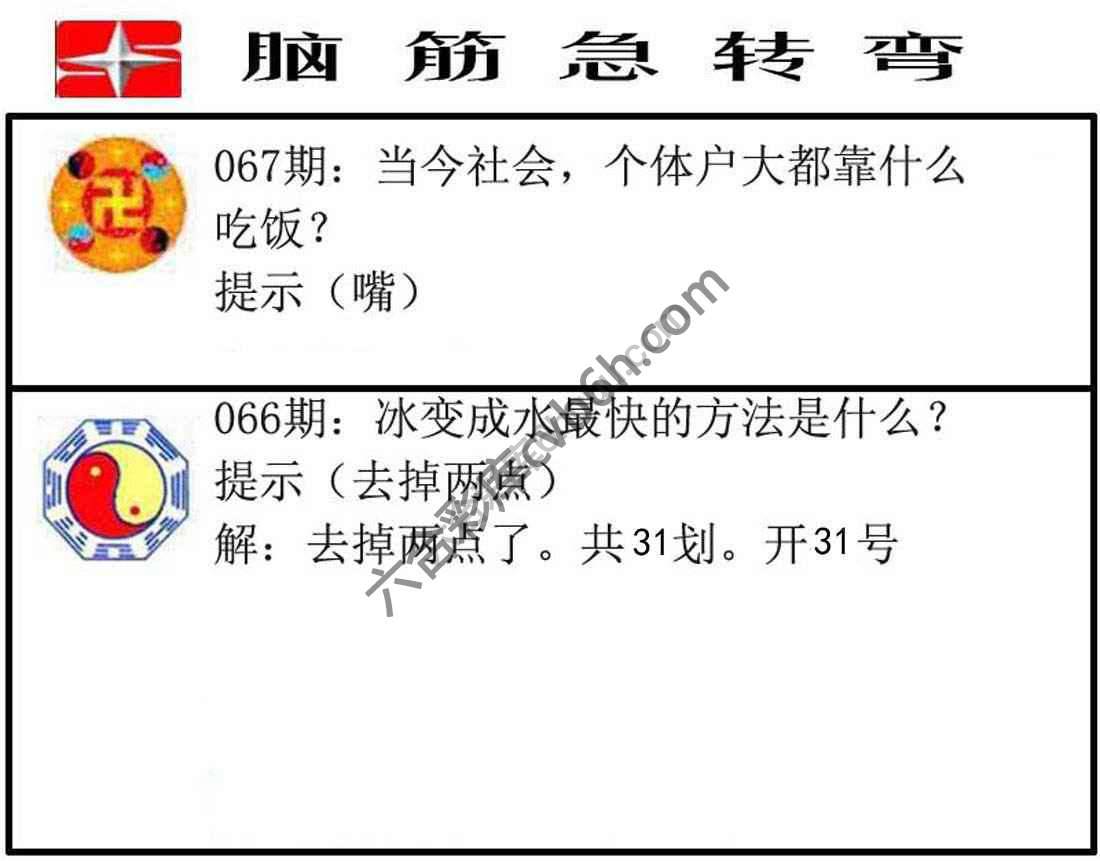 脑筋急转弯