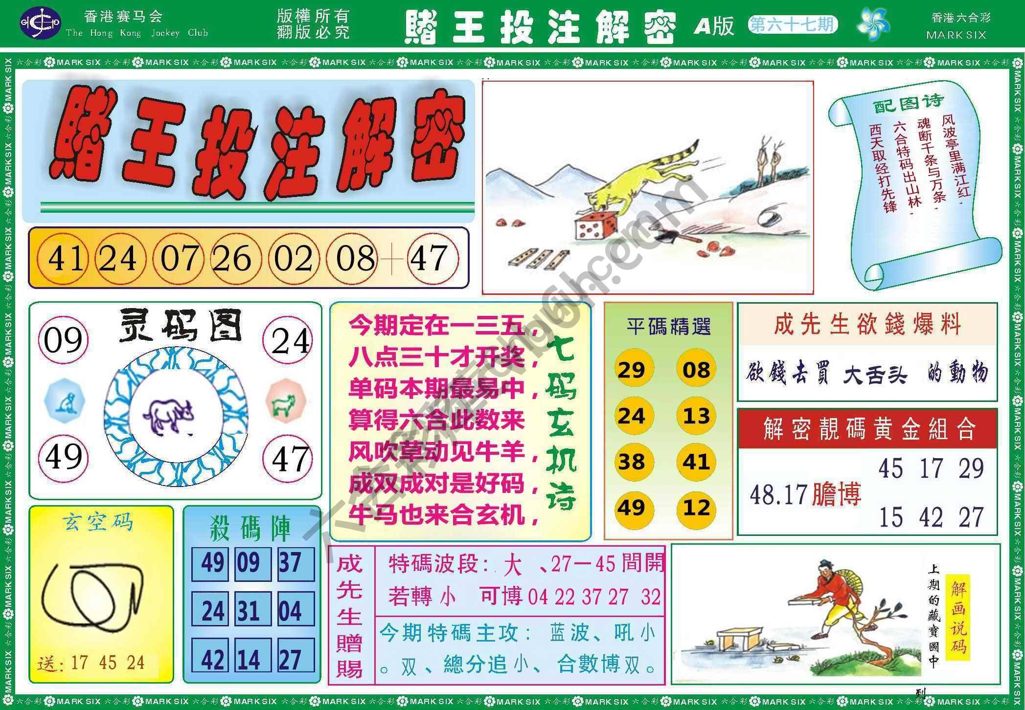 赌王投注解密